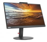 Lenovo ThinkVision T22v-10 (VOIP) 21,5" 16:9 FHD (1920x1080) IPS, 6ms, CR 1000:1, BR 250, 178/178, 1xVGA, 1xHDMI 1.4, 1xDP 1.2, USB HUB (2xUSB 3.0), FHD Cam,Stereo speakers,Tilt,Swivel,Pivot,Lift, 3YR , 